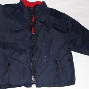 Gap Toddler 3 years Blue Coat Down Feathers Flaw
